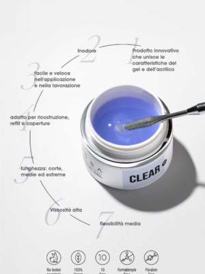 acrylic gel clear 01