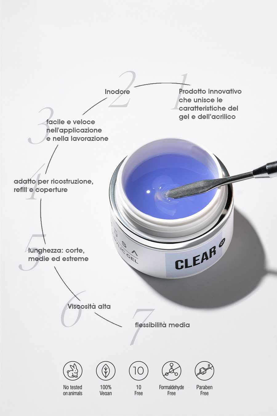 acrylic gel clear 01