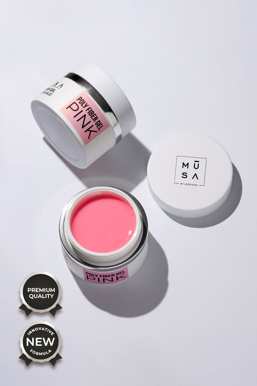 Gel builder Poly Fiber® Gel Pink