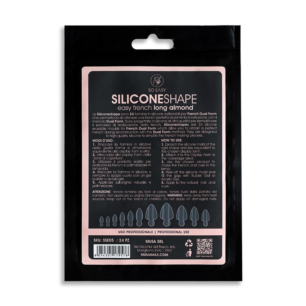 Silicone Shape Easy French Long Almond