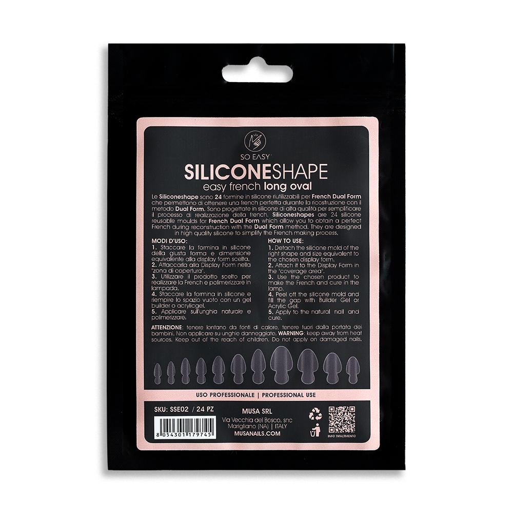 Silicone Shape Easy French Long Oval