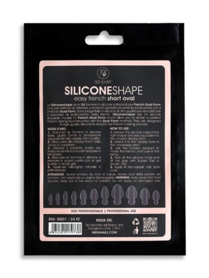 Silicone Shape Easy French Short Oval