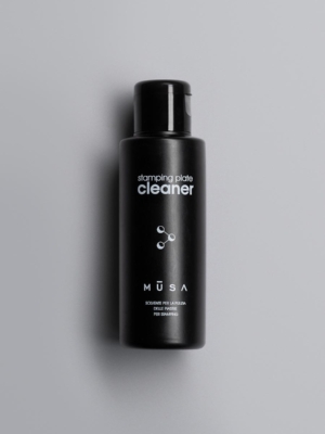 Stamping plate cleaner