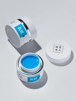 acrylic gel blue 18