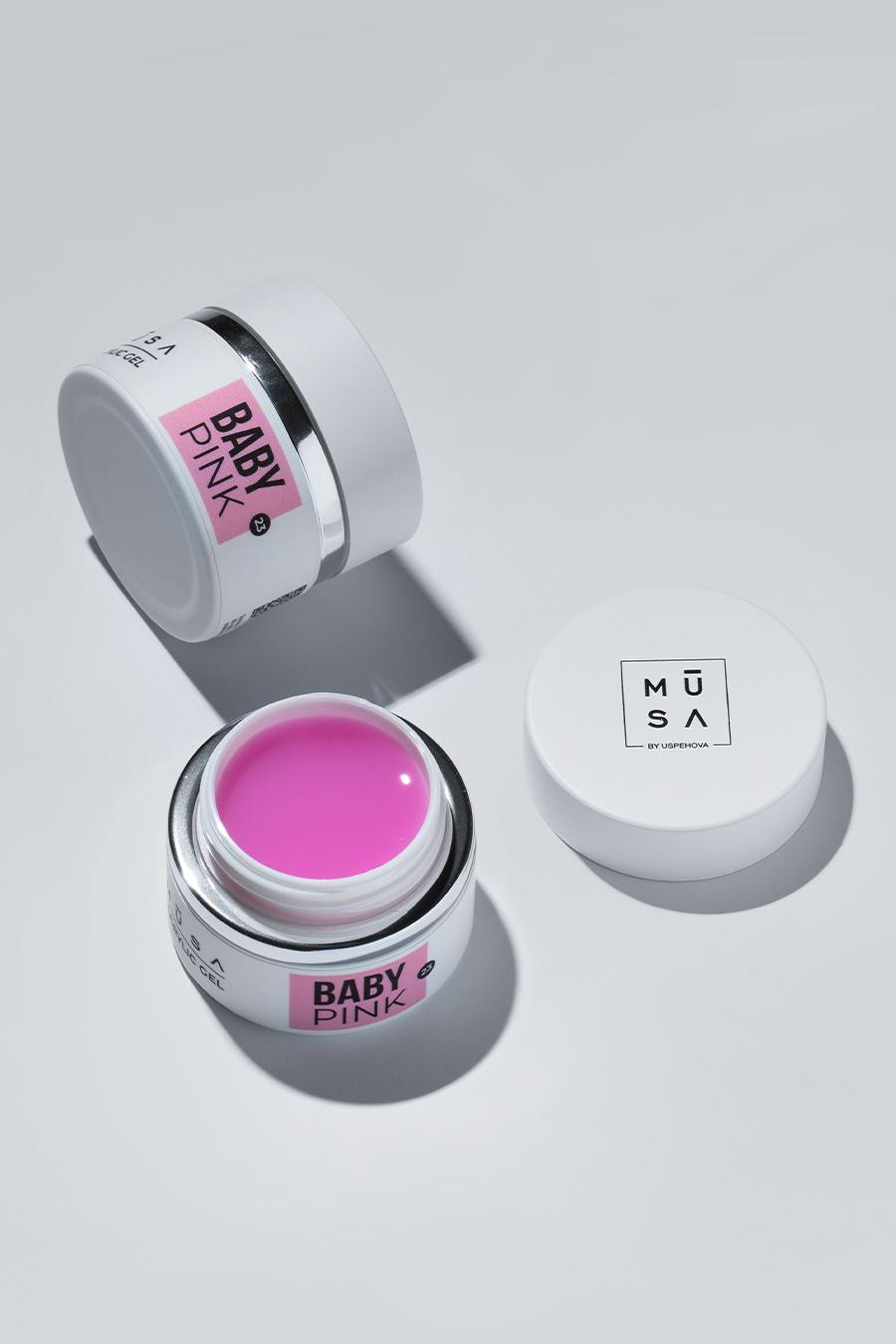 acrylic gel baby pink 23