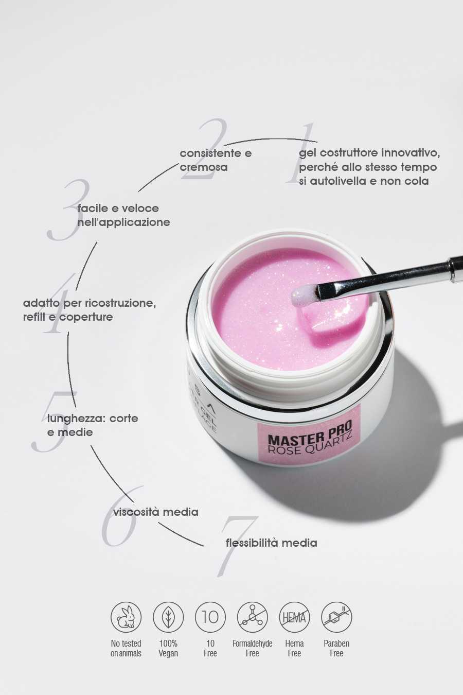 Gel Builder Master Pro Rose Quartz