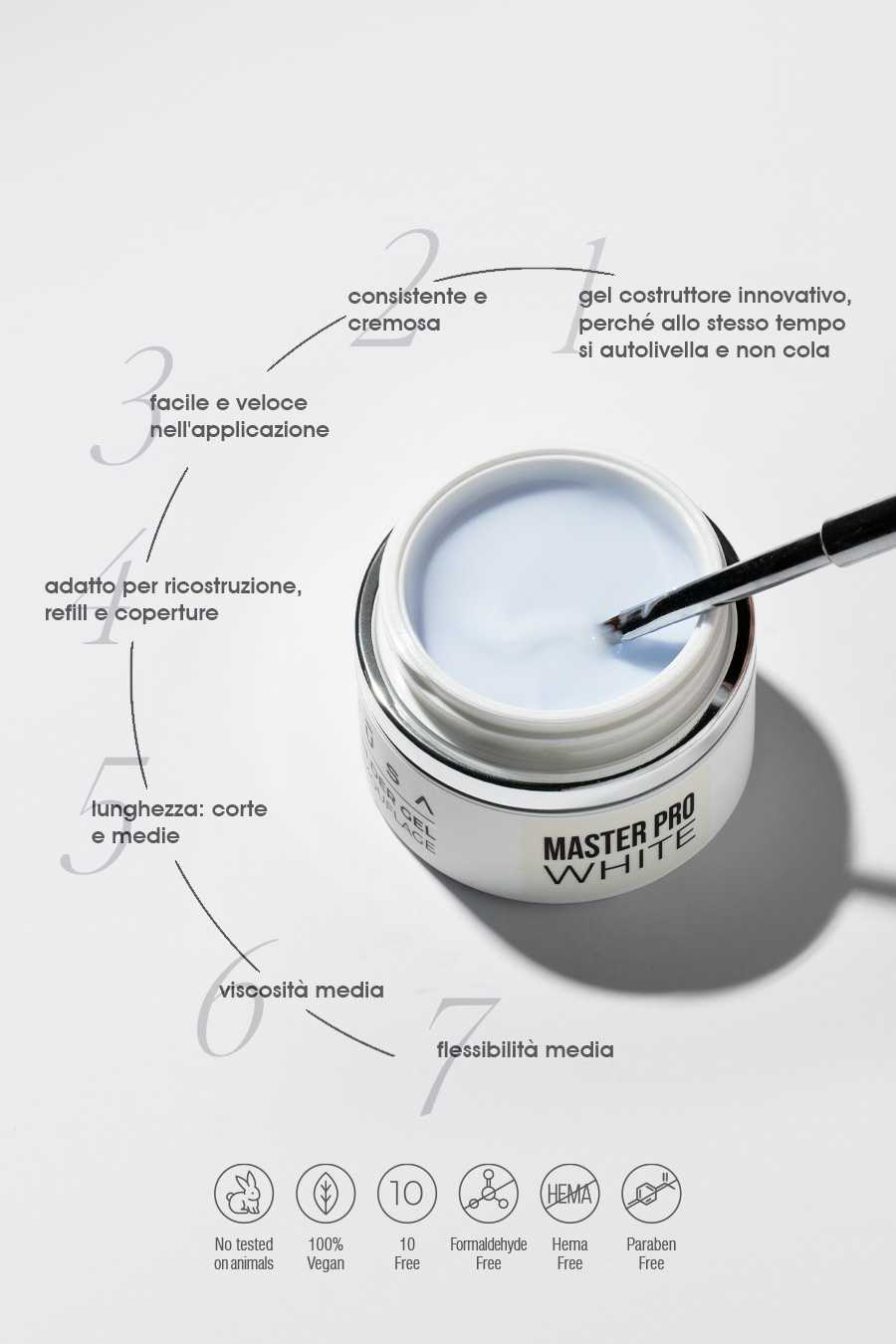 Gel Builder Master Pro White
