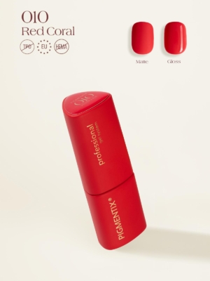 Pigmentix gel polish - Red Coral 10