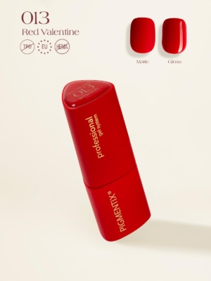 Pigmentix gel polish - Red Valentine 013