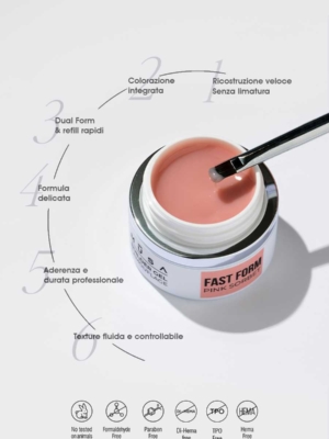 Gel Builder Fast Form - Pink Sorbet