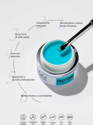 Gel Builder Fast Form -Pool party