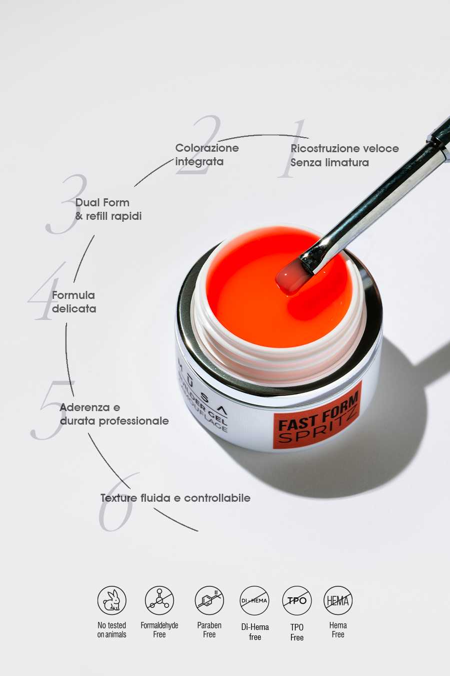Gel Builder Fast Form - Spritz